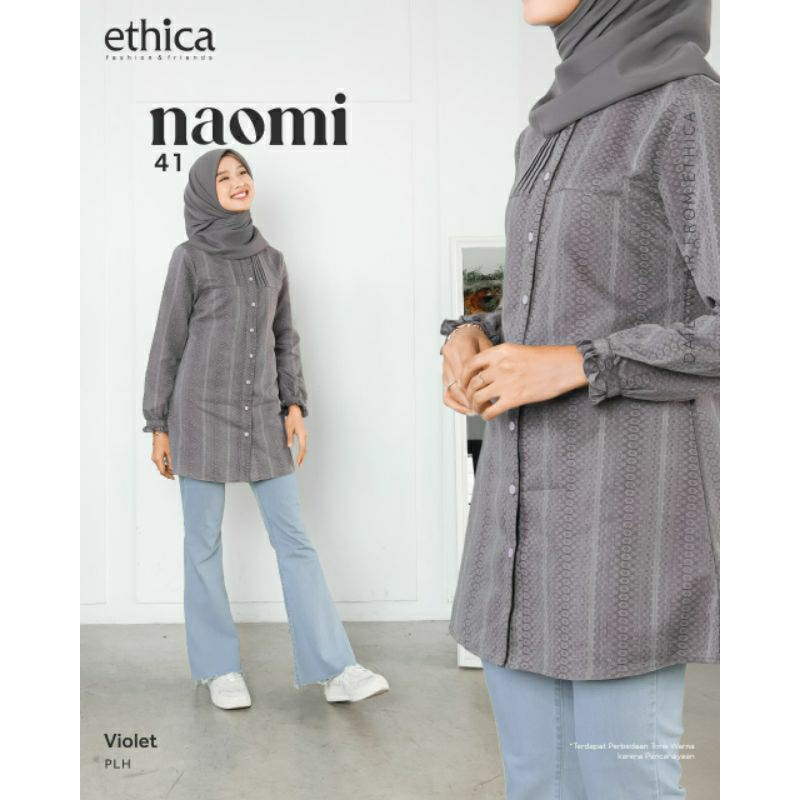[COD] Baju Tunik Ethica Naomi 41 / Baju atasan wanita / Tunik Ethica Terbaru 2024