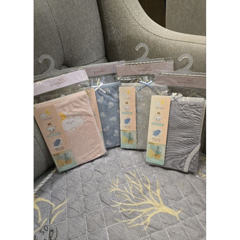 young hearts panty cotton sanitary midi malaysia termurah