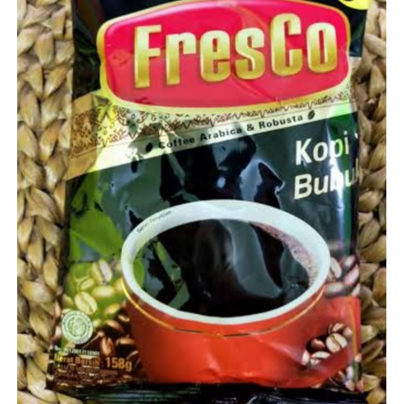 

kopi bubuk fresco 158gr tanpa gelas