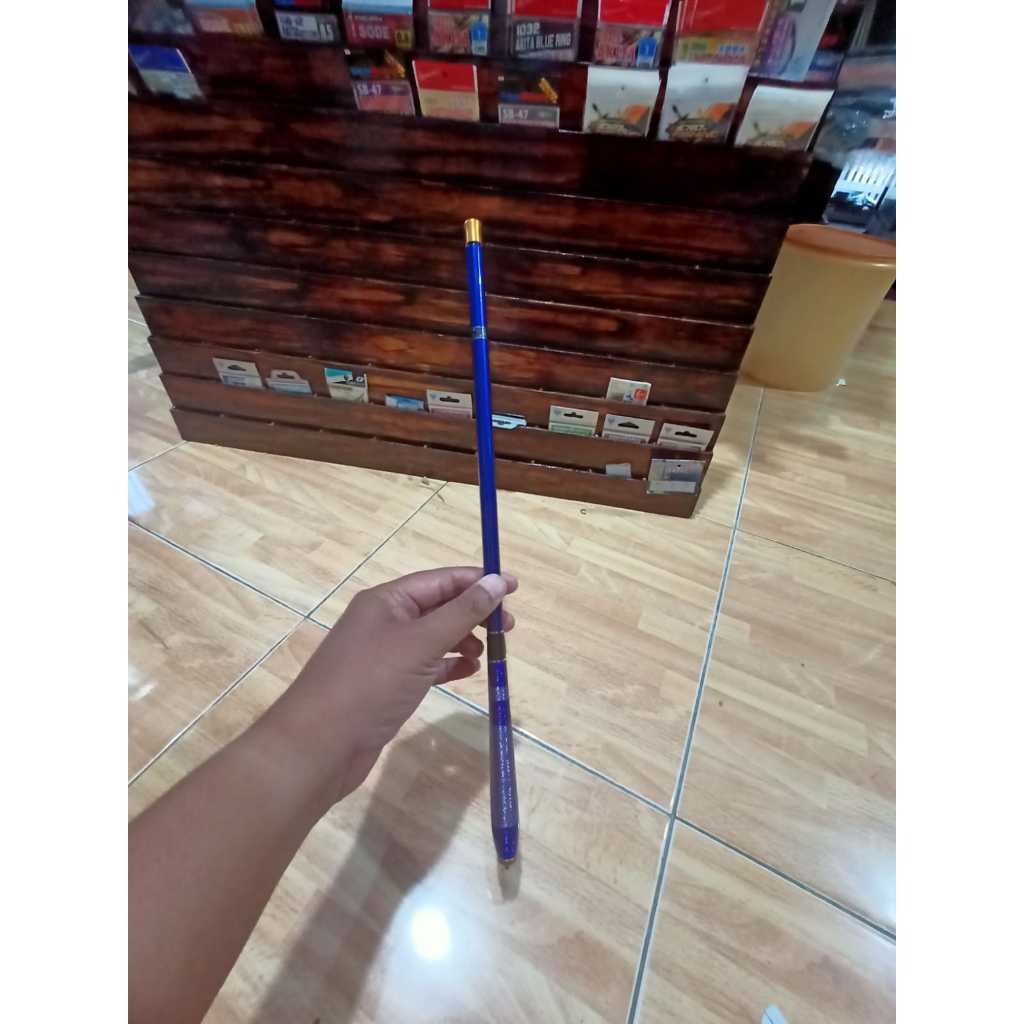 Joran Tegek Kolam Action Kaku Blue 210