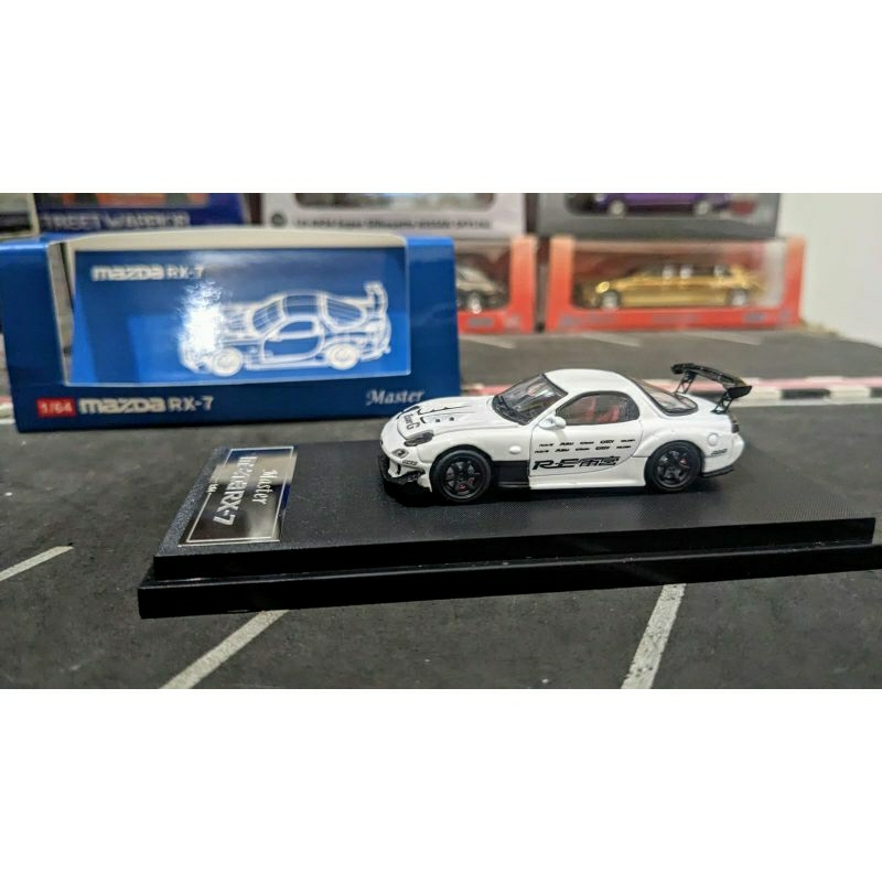 Diecast Master Mazda Rx7 RX 7 FD3S RE Amemiya Pearl White