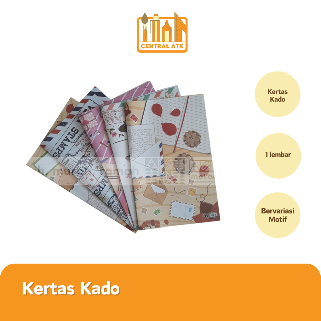 

KERTAS KADO HVS 70 GR MOTIF