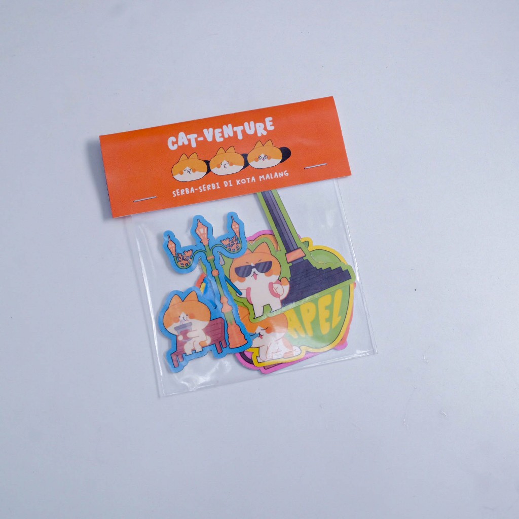 

STICKER PACK CAT-VENTURE MALANG