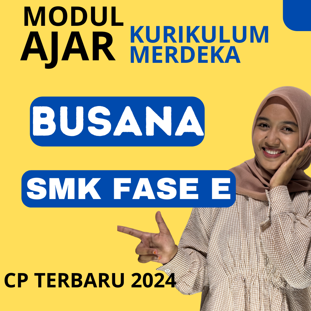 

MODUL AJAR SMK DASAR-DASAR BUSANA KURIKULUM MERDEKA KELAS 10