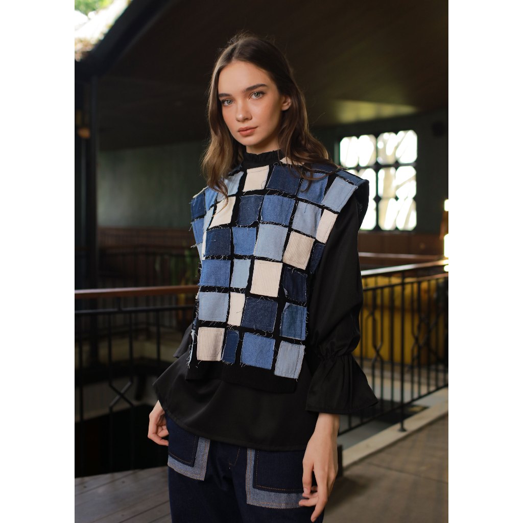 er4 Mesz - Agni Vest Denim & Corduroy All Size