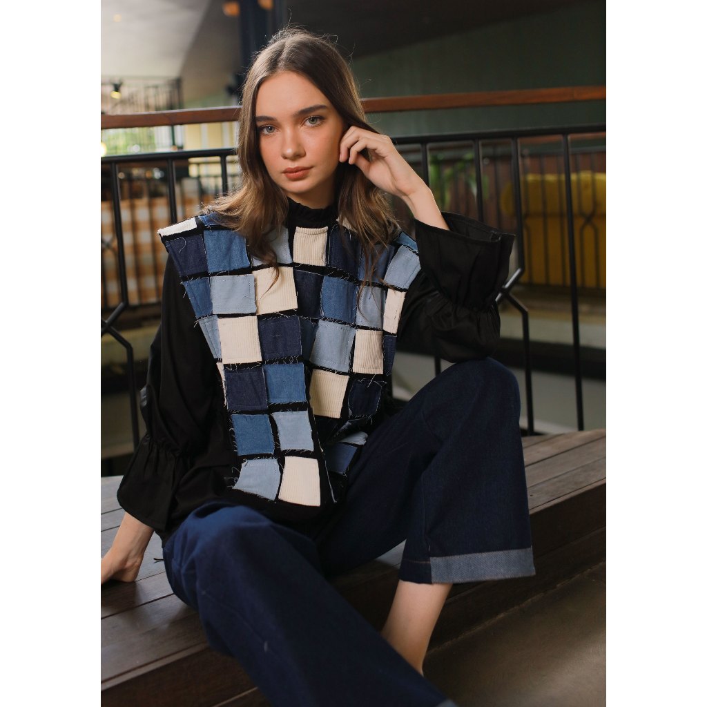 RB1 Mesz - Agni Vest Denim & Corduroy All Size