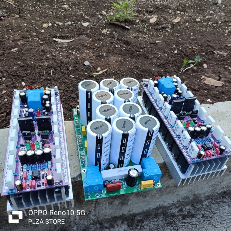 2.biji Driver power  SOCL 506 TEF 2U fullset+PSU isi 10 elco 100v 10000uf Audivox lengkap softstart 