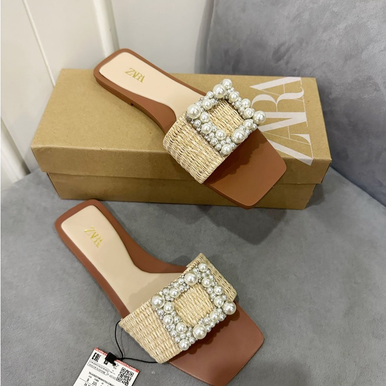 SANDAL FLAT ZARA S 3767 PREMIUM