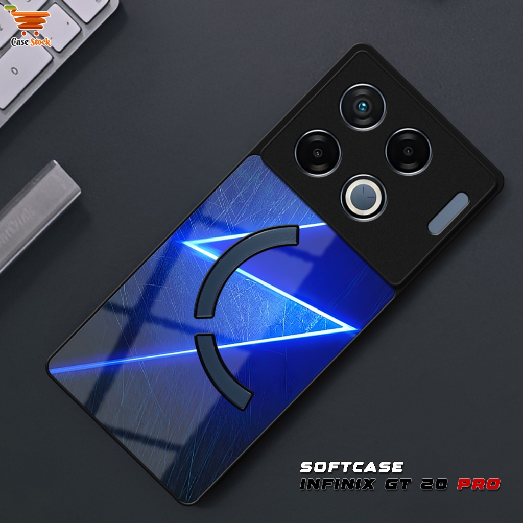 Softcase Glossy terbaru untuk Infinix GT 20 Pro Case gaming pelindung hp dan pelindung kamera casing