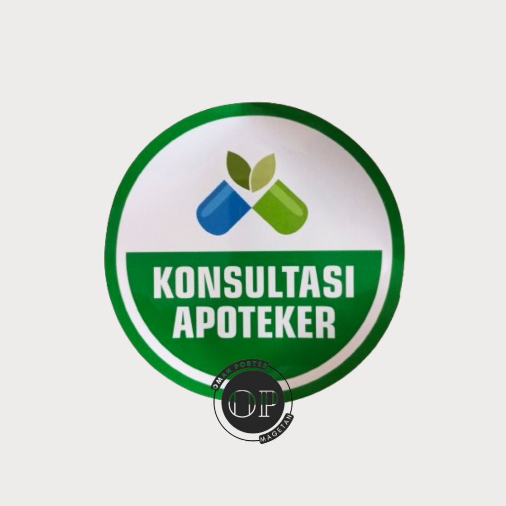 

Stiker Konsultasi Apoteker - Apotek - Farmasi - Obat