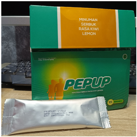 

PEPUP ORIGINAL - Minuman Serbuk Rasa Kiwi Lemon