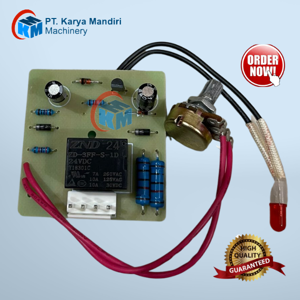 PCB Relay Modul Circuit Board Mesin Hand Impulse Sealer FS-500 / FS-600 / FS-800 / FS-1000