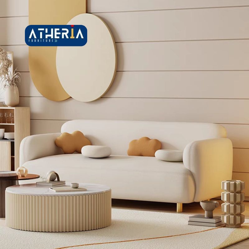 Sofa Aesthetic Minimalis Ruang Tamu Kecil