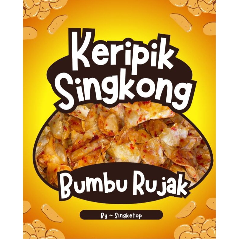 

Keripik Singkong Bumbu Rujak