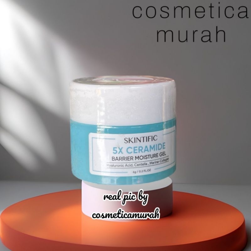 [ SKINTIFIC MOISTURIZER MINI KHUSUS BIRU 6 GR ]  SKINTIFIC MOISTURIZER BARRIER 6 GRAM MINI || SKINTI