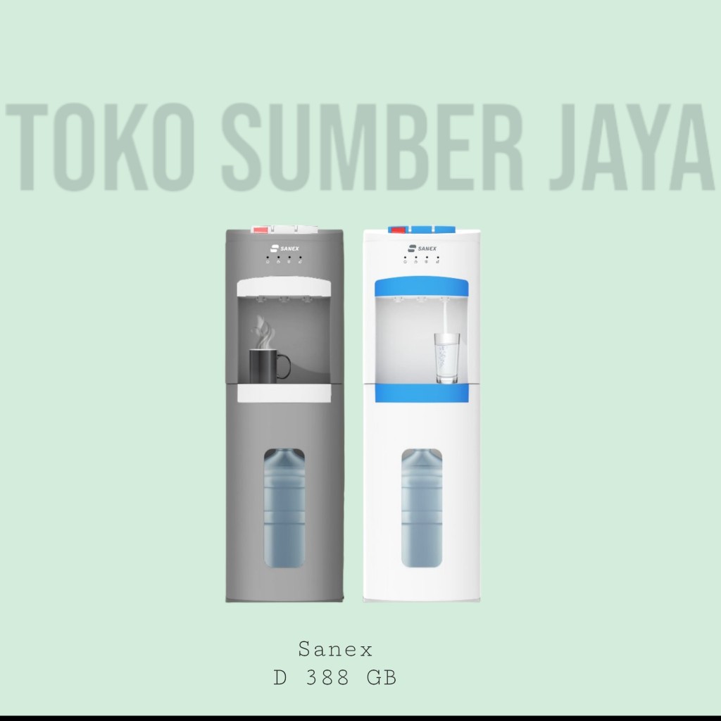 SANEX D 388 White Dispenser - Normal Panas Dingin