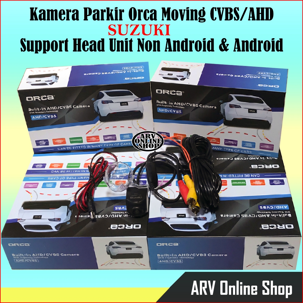 Kamera Parkir Mundur Oem Suzuki Ertiga Ignis Orca Moving Support Head Unit Non Android & Android