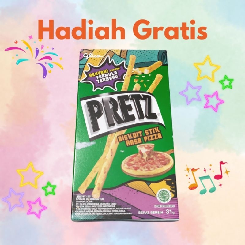 

hadiah gratis Pretz rasa Pizza