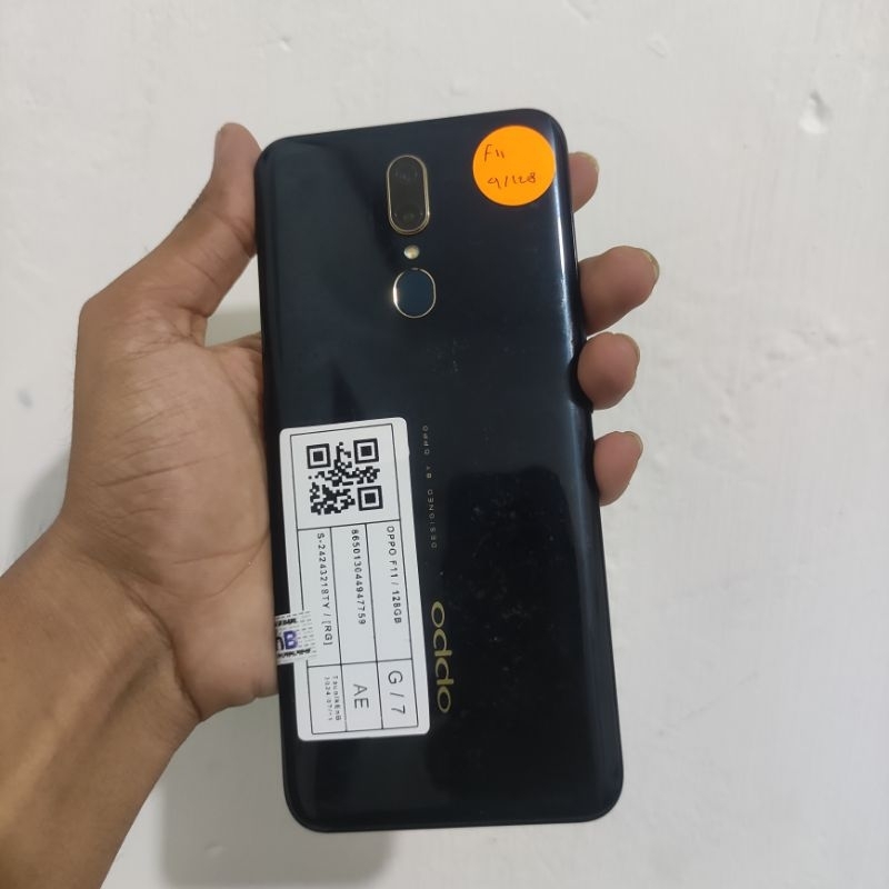 OPPO F11 4/128 SECOND ORIGINAL MURAH RESMI BERGARANSI