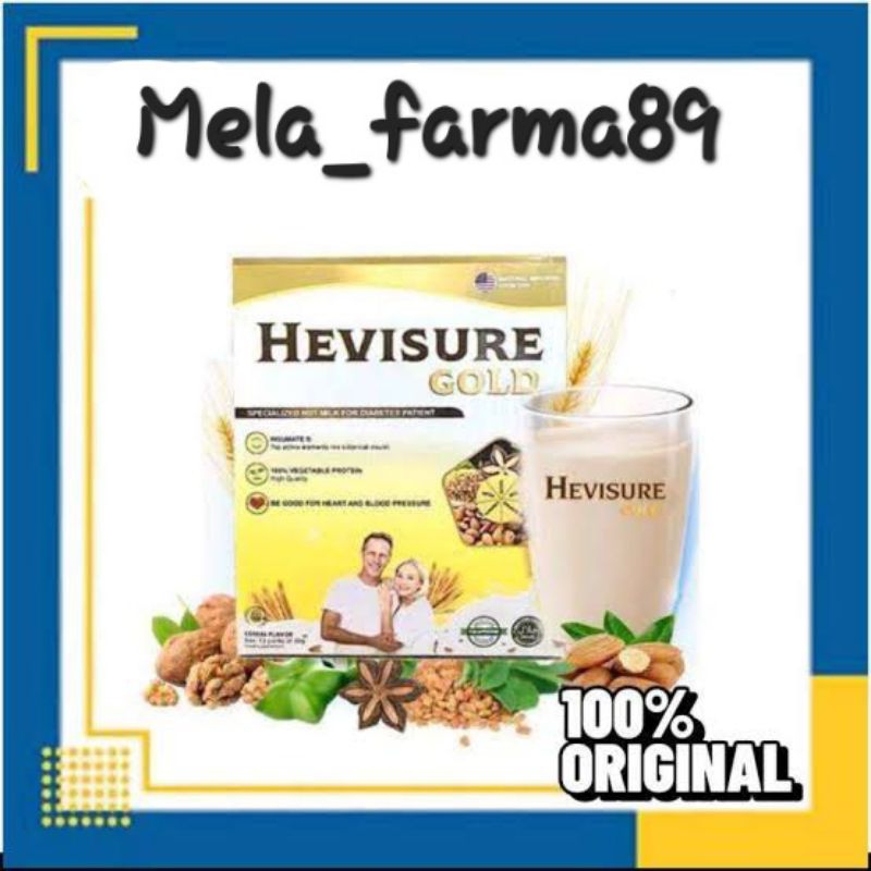 

Hevisure Gold Milk Original Susu Diabetes Kencing Manis Turunkan Gula Darah Asli Bpom