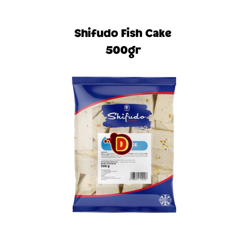 

Shifudo fish cake 500gr / olahan ikan / suki / stimbut / steamboat /stimbot / shabu shabu