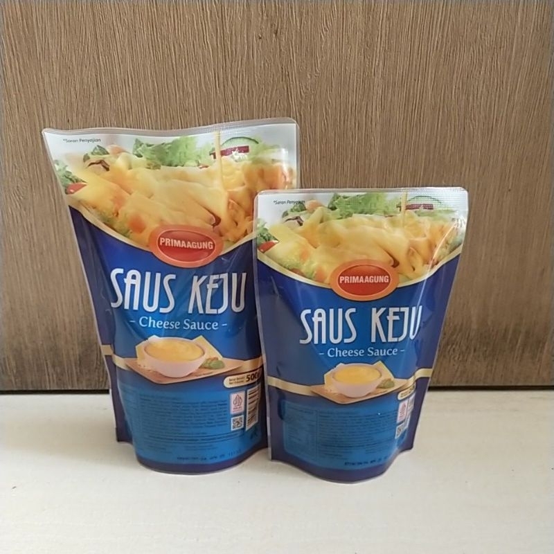 

Prima Agung Saus Keju & CHEESE SAUCE 500G