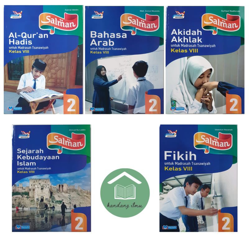 Salman-Buku Paket Agama Kelas 8 SMP/MTs Kurikulum Merdeka