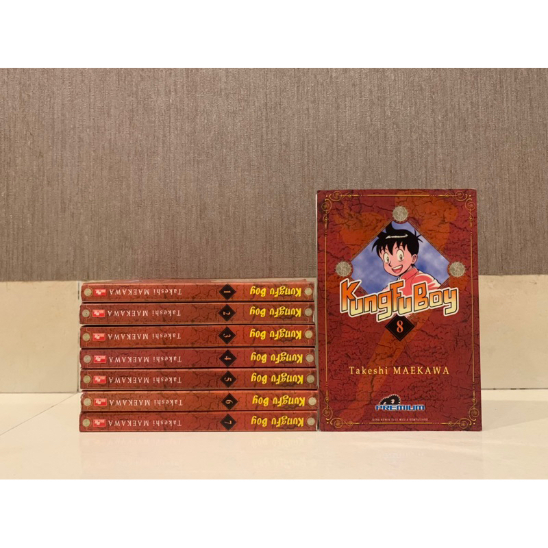 Komik Manga set Kungfu Boy Kung Fu Boy Premium 1,2,3,4,5,6,7,8