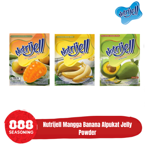 

Nutrijell Reguler Rasa Banana Alpukat Mangga Gedong Jelly Powder