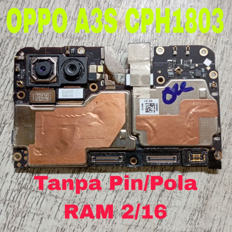 MESIN OPPO A3S CPH1803 RAM 2/16 NORMAL