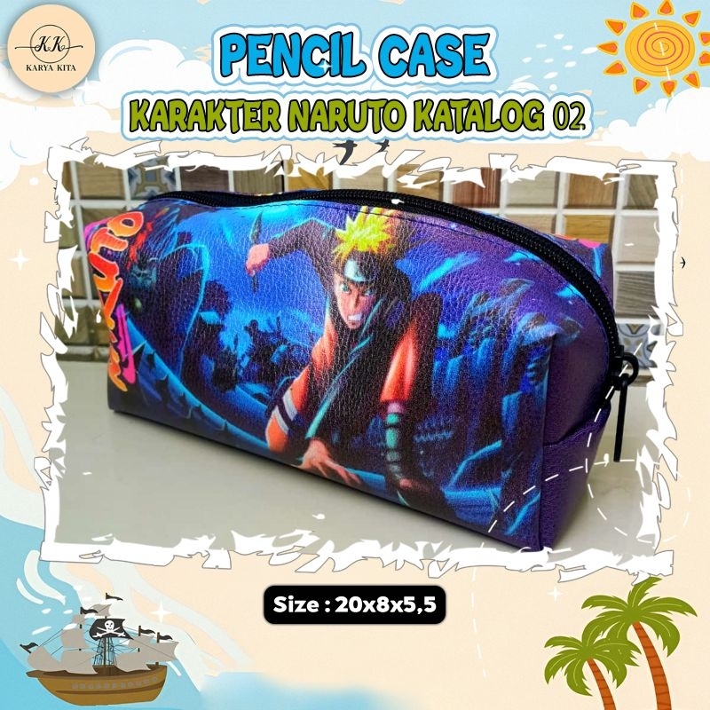 

LANCAR - tempat pensil karakter NARUTO kode 02