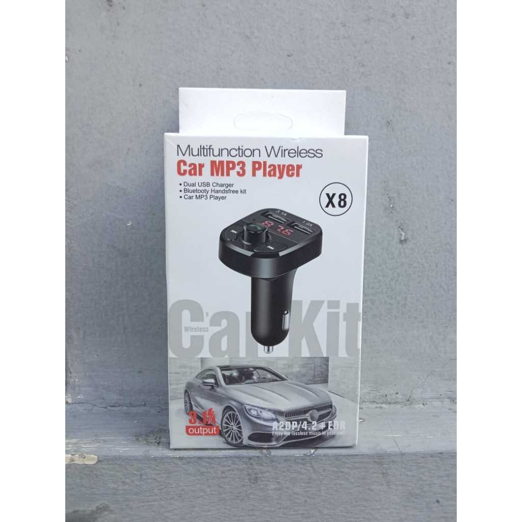 CAR MP3 PLAYER X8 MULTIFUNCTION WIRELESS