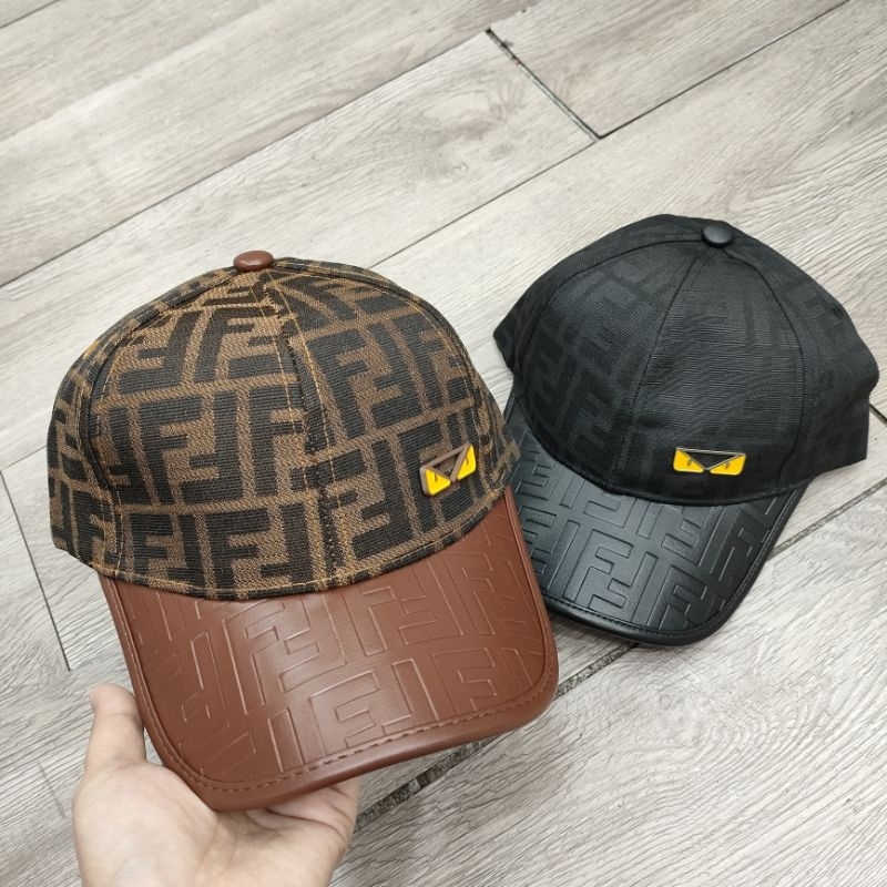 Topi Fendi logo Mata - Topi Baseball