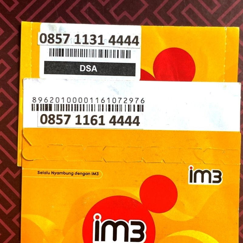 nomor cantik indosat akhiran 4444