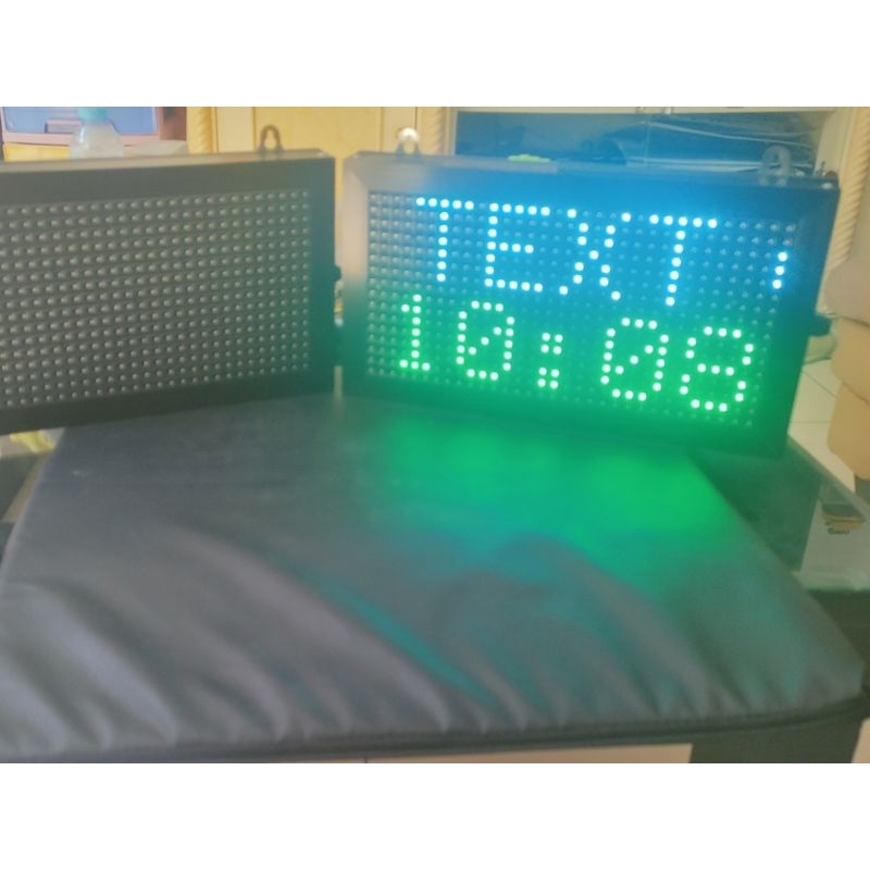 Jam dinding digital Besar Terang