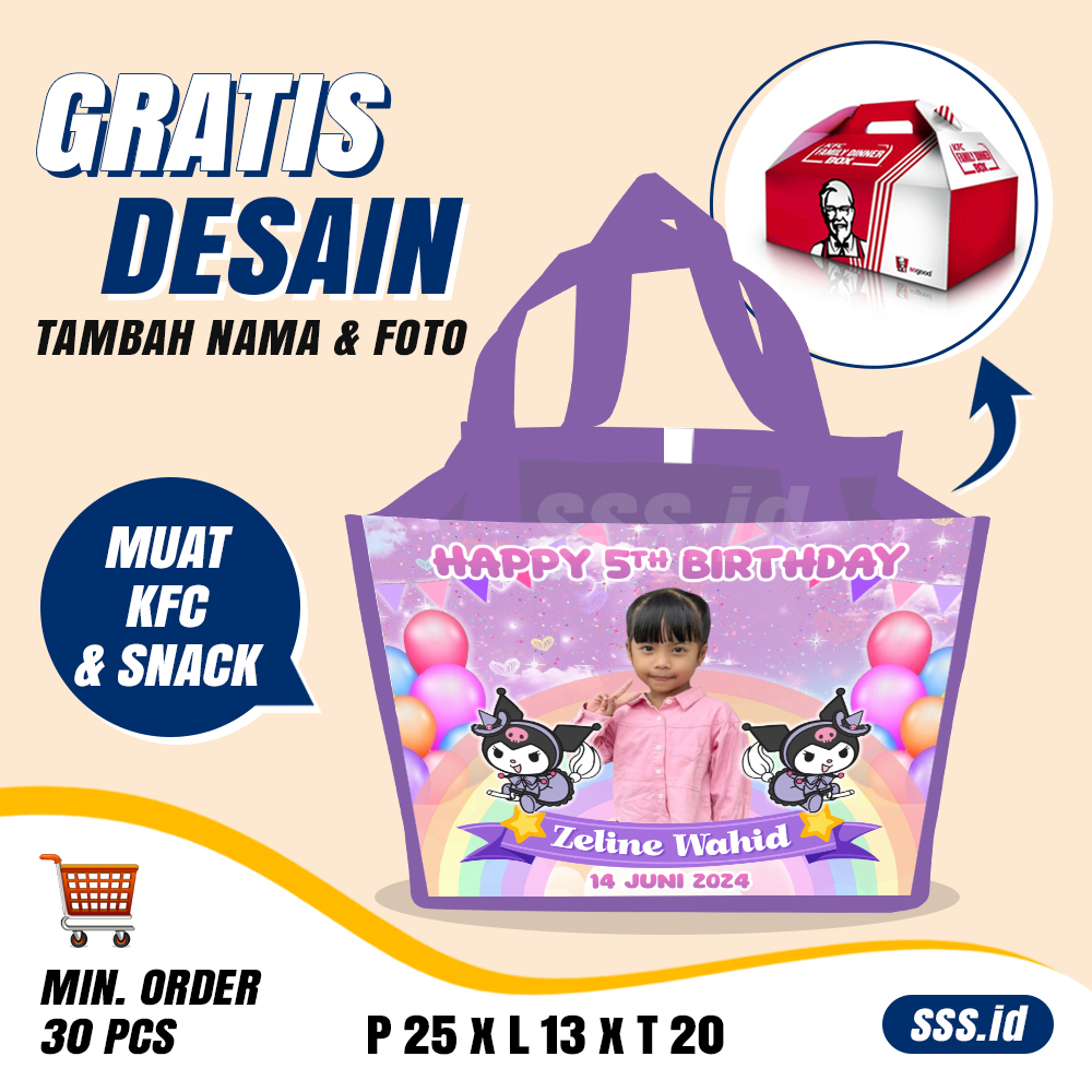 

TAS ULTAH ANAK | TAS SOUVENIR MURAH | TAS ULTAH KARAKTER | TAS ULTAH CUSTOM | TAS ULTAH KUROMI