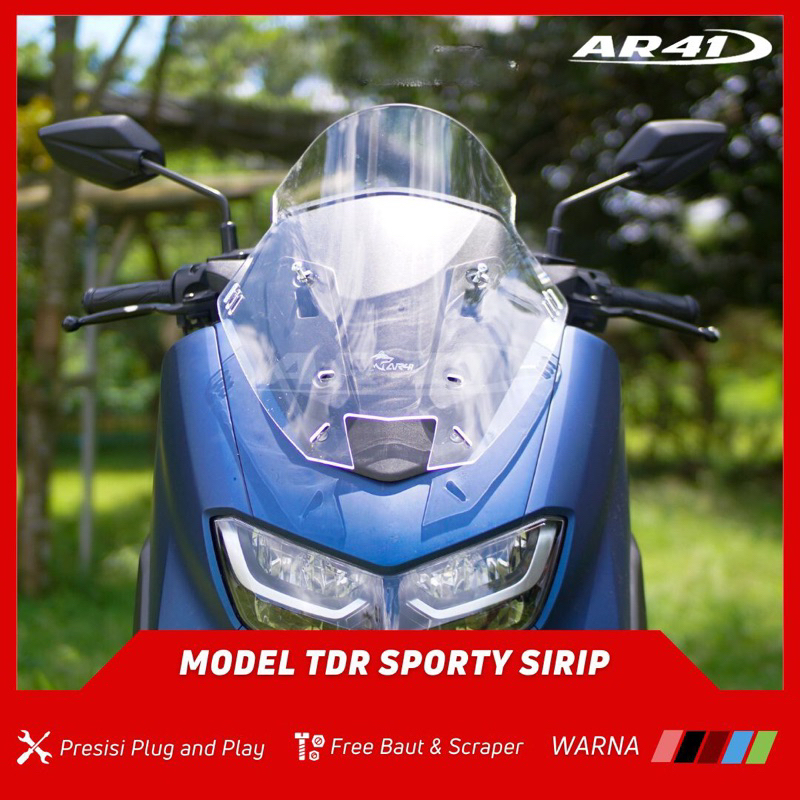 windshield new nmax 2020 Windshield Nmax Old Model TDR Sporty