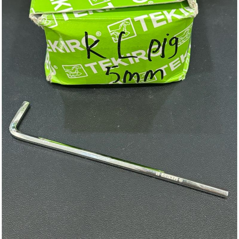 KUNCI L TEKIRO 5mm PANJANG Kunci L tekiro 5mm ecer Kunci l 5mili TEKIRO ORIGINAL 5 mm mili hex key l