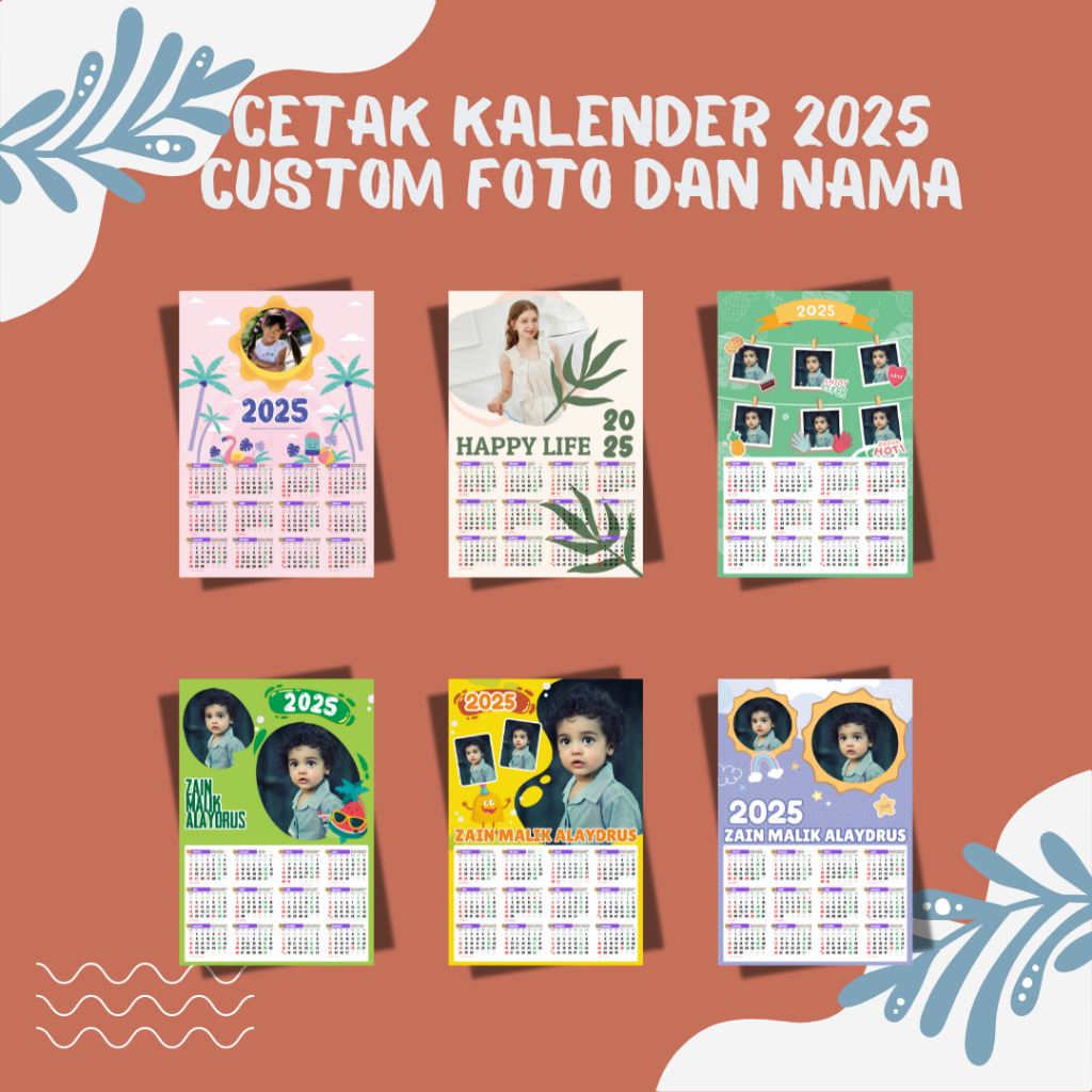 

KALENDER 2025 CUSTOM FOTO SENDIRI