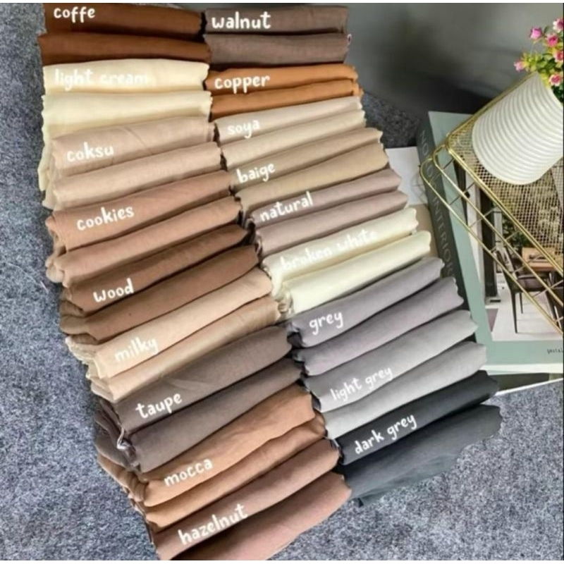 Hijab Paris Jadul Premium || Segi Empat Paris || Varisha || Azara || Red Rose