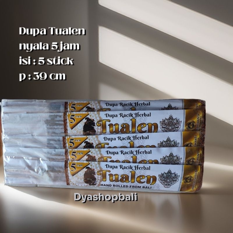 Dupa racik Herbal Tualen nyala 5 jam