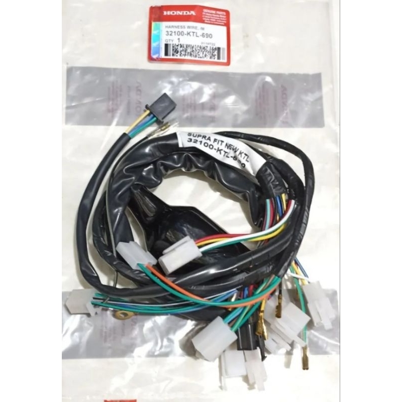 KABEL BODY SET HONDA SUPRA FIT NEW AHM KODE KTL