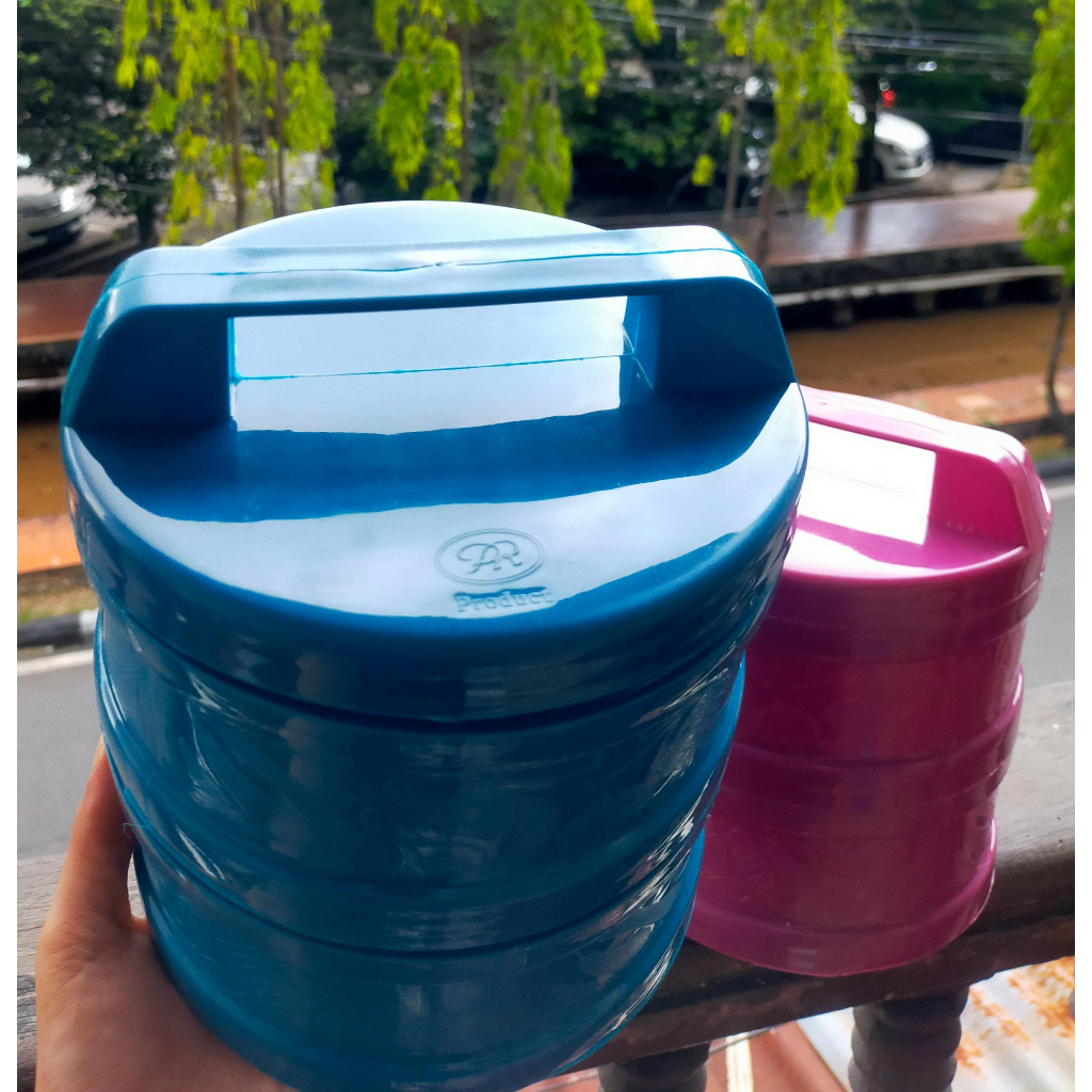 hot deals rantang susun 2 / 3 ar /rantang putar /rantang / rantang plastik susun 2 / 3