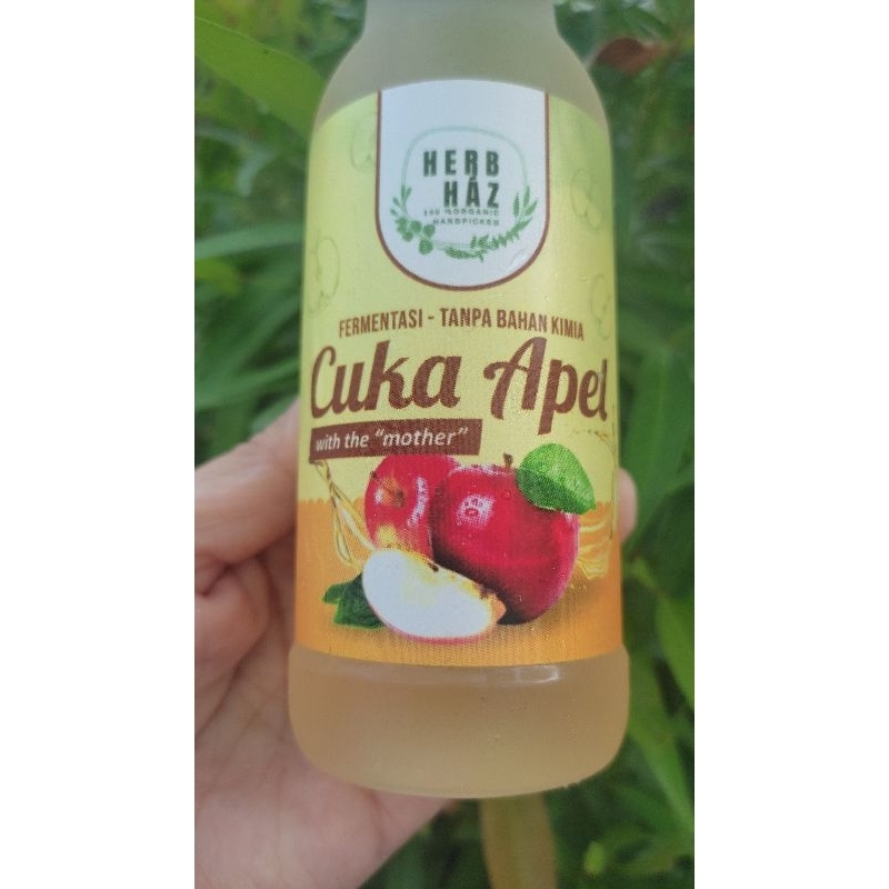 

Cuka apel (apple cider) organik 100% pure