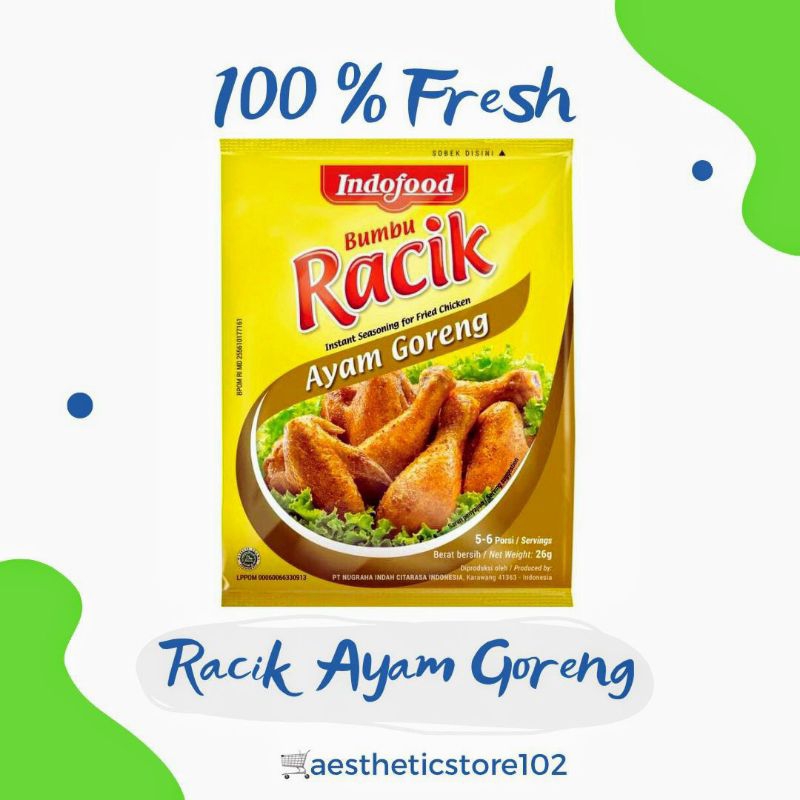 

Bumbu Racik Ayam Goreng