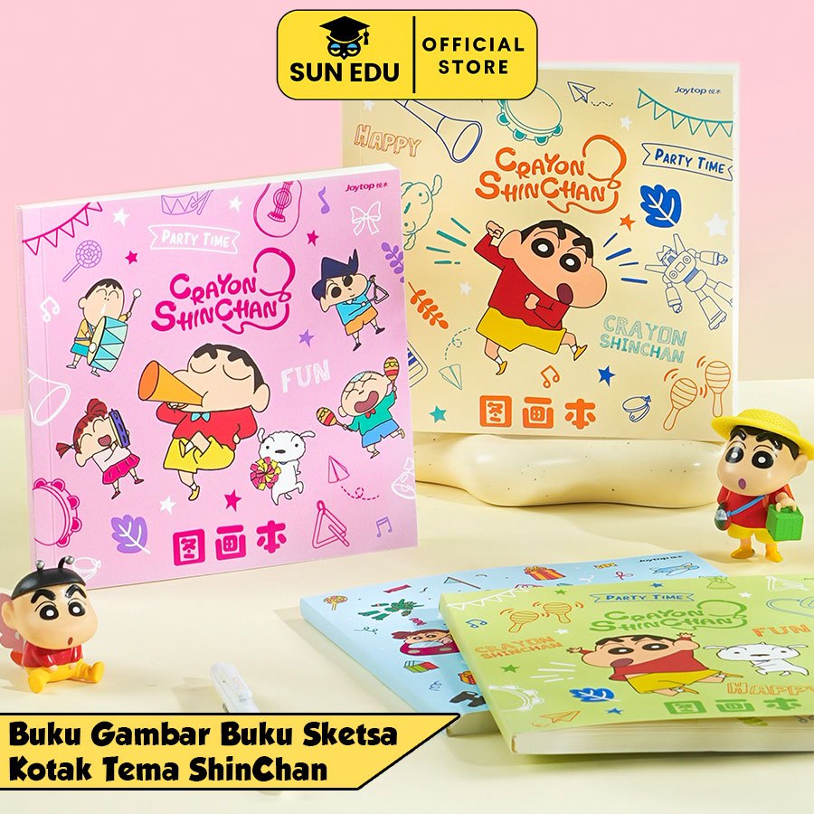 

Painting Book Buku Gambar Sketchbook A4 Crayon Shinchan