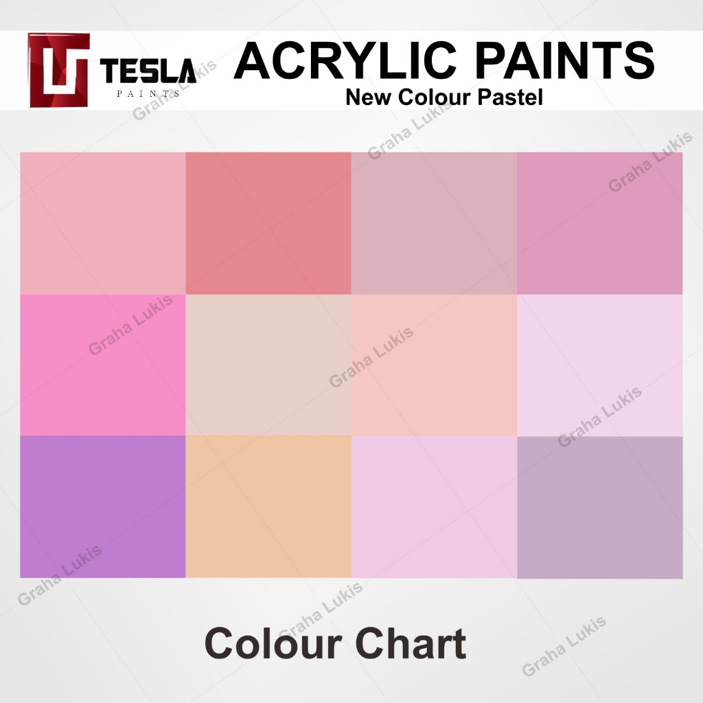 

Tesla Paints Acrylic 125ml - NEW COLOR PASTEL