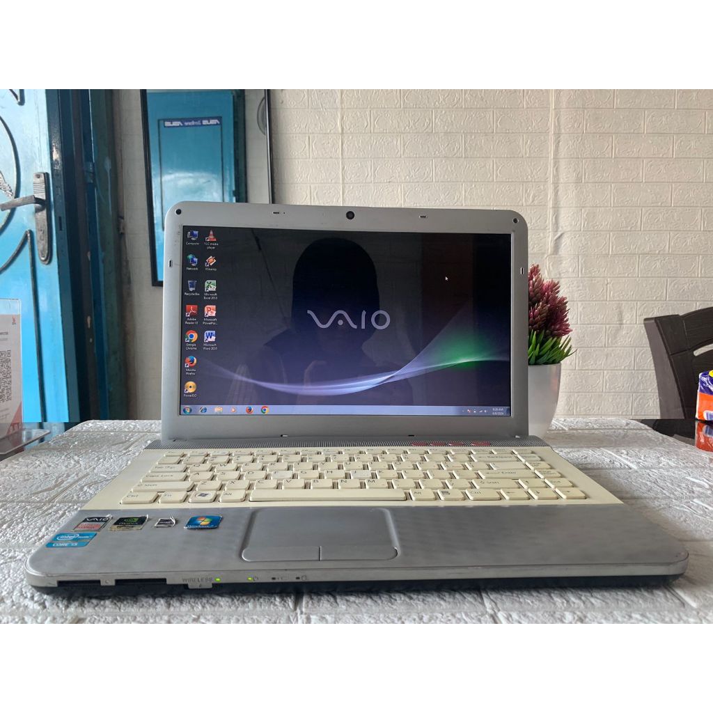 Laptop Core i5 1 Juta.Laptop Sony Vaio VPCEG18FG,Core i5,Ram 4,Hdd 500 Gb.Siap Pakai 7 Bergaransi