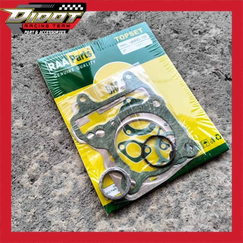 Paking topset top set Vario 150