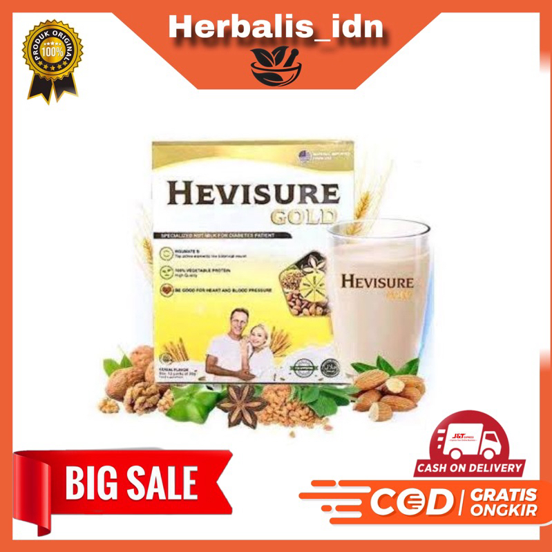 

HEVISURE GOLD MILK SUSU OBAT DIABETES KENCING MANIS KADAR GULA RENDAH